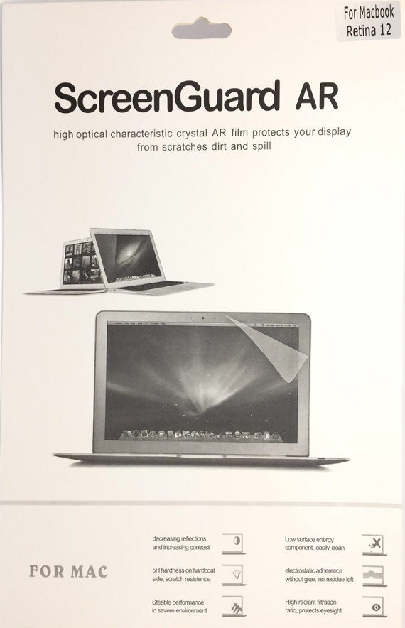 Защитная пленка Baseus Screen Guard для MacBook 12